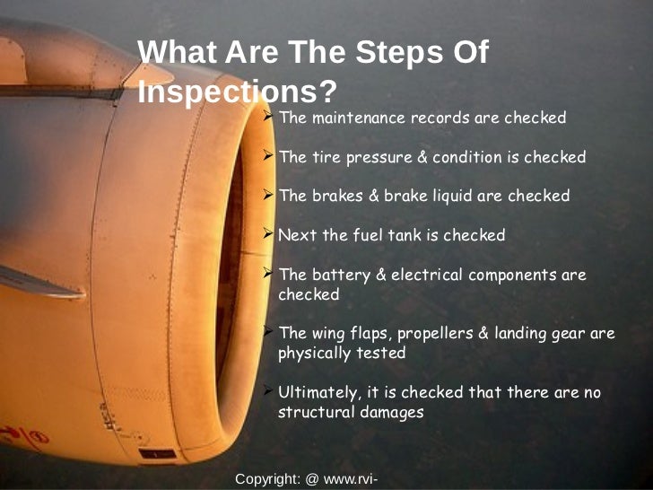 Aircraft Inspections & Maintenance