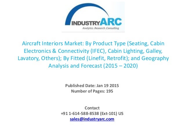 The aircraft interiors market to reach $6.9 billion plus ...
