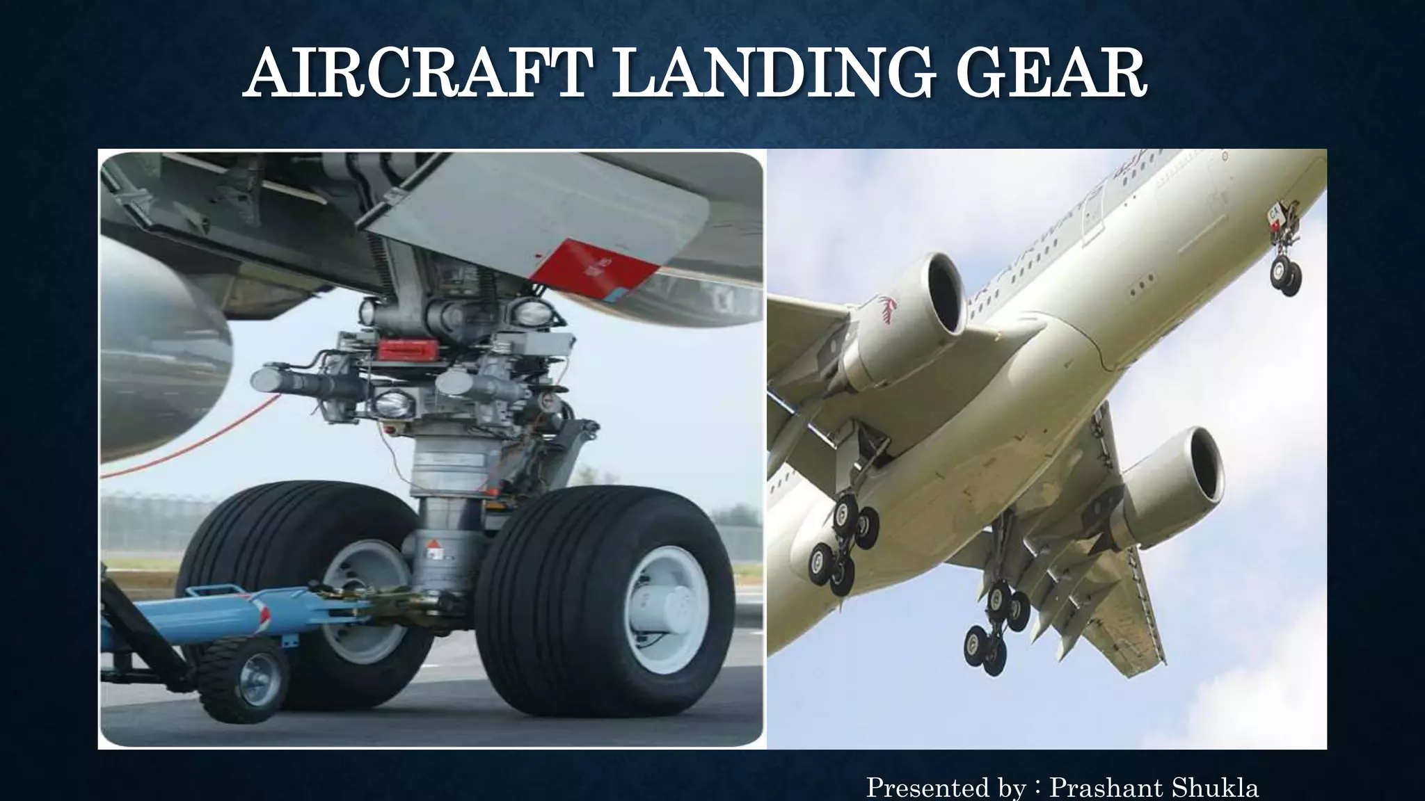 Aircraft landing gear PPT
