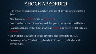 Aircraft landing gear | PPTX