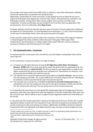 Aircraft Leasing - Economic Aspects of Utility Consumption - End of ...