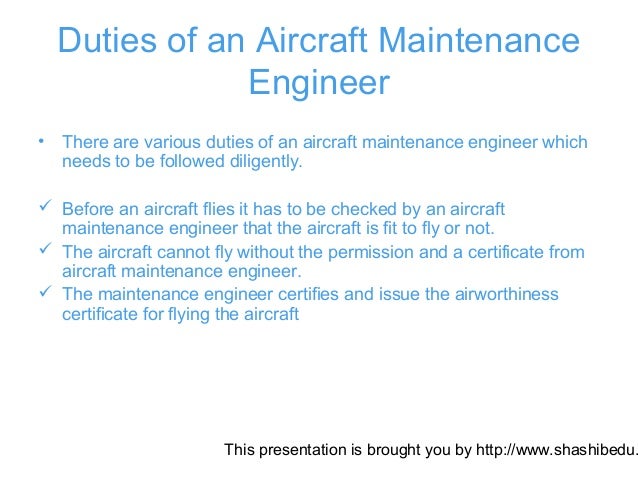 aircraft maintenance engineering aircraft maintainance engg