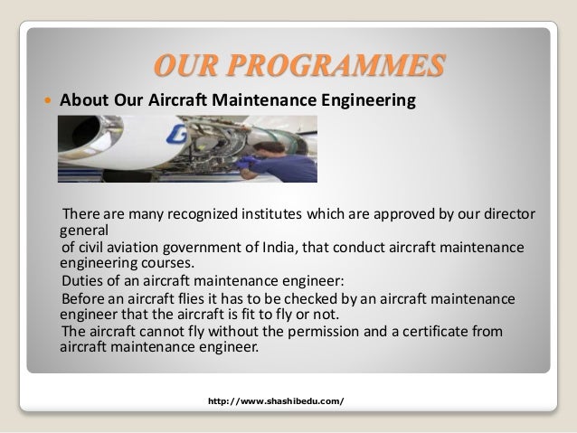 aircraft maintenance engineering pune aircraft maintainance engg