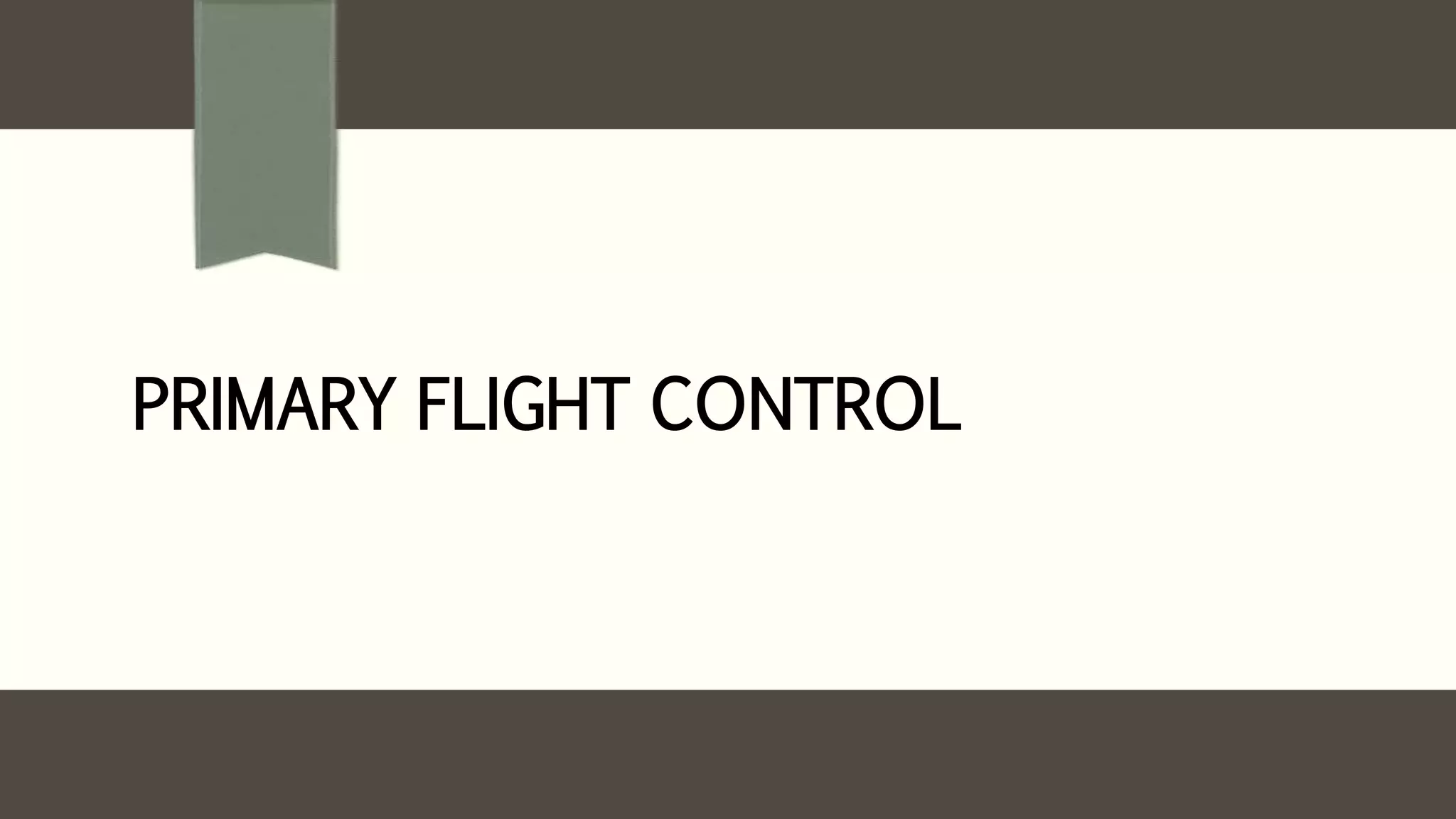 Aircraft mechanical cable control system | PPTX