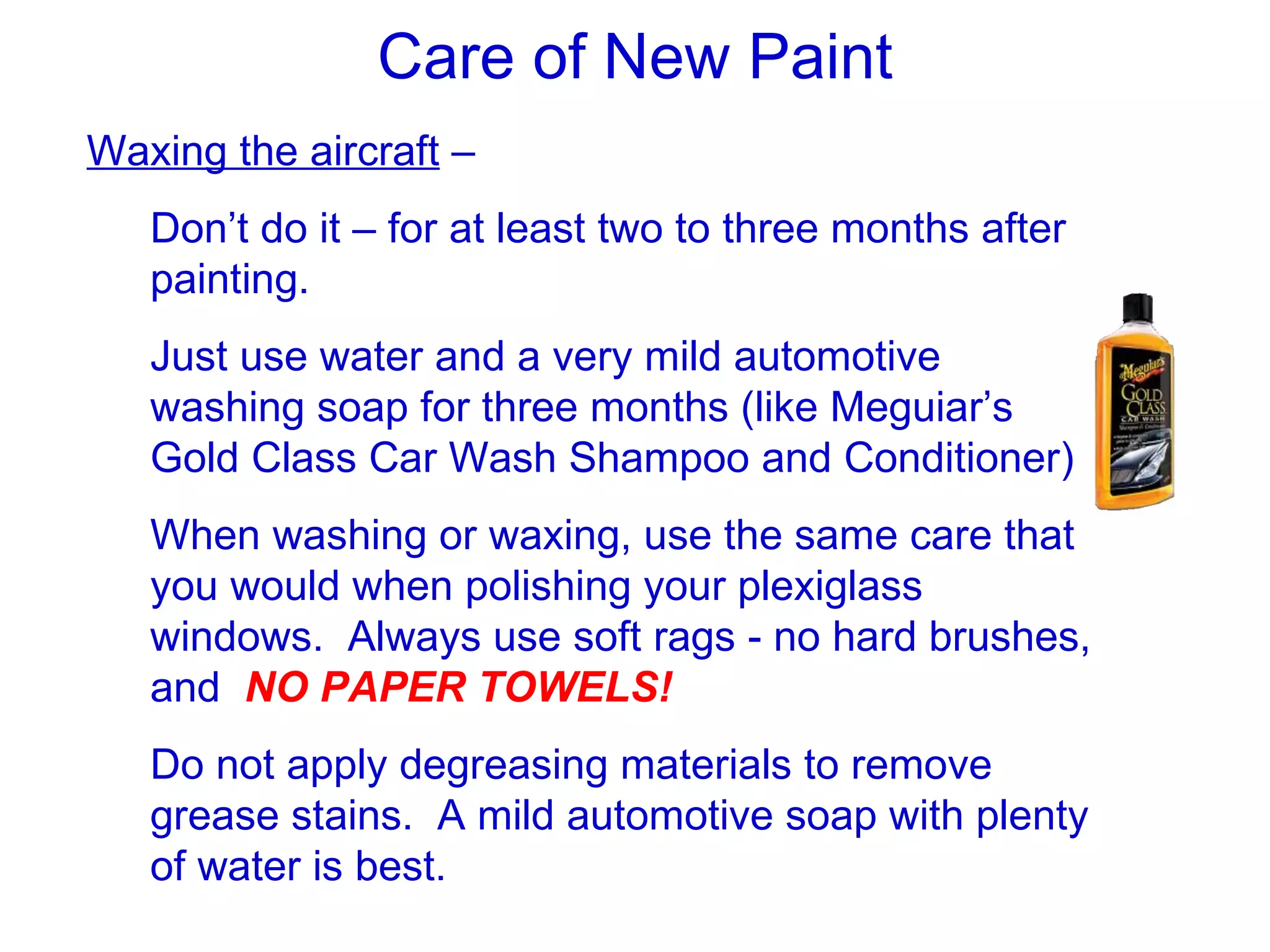 Aircraft Painting What You Should Know | PPT