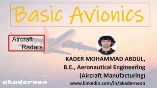 Basic Avionics |  Aircraft radars ch-5