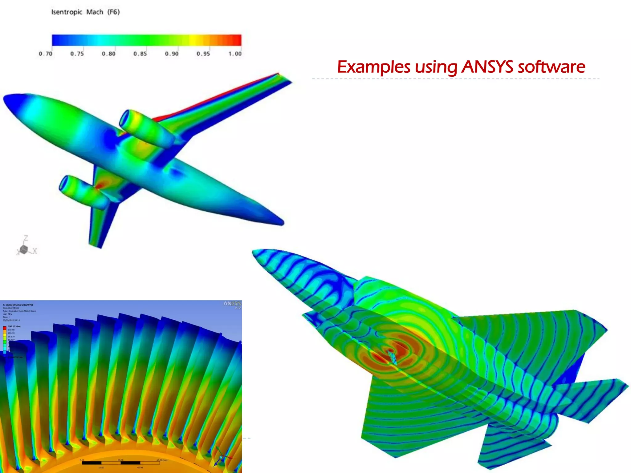 Examples using ANSYS software
 
