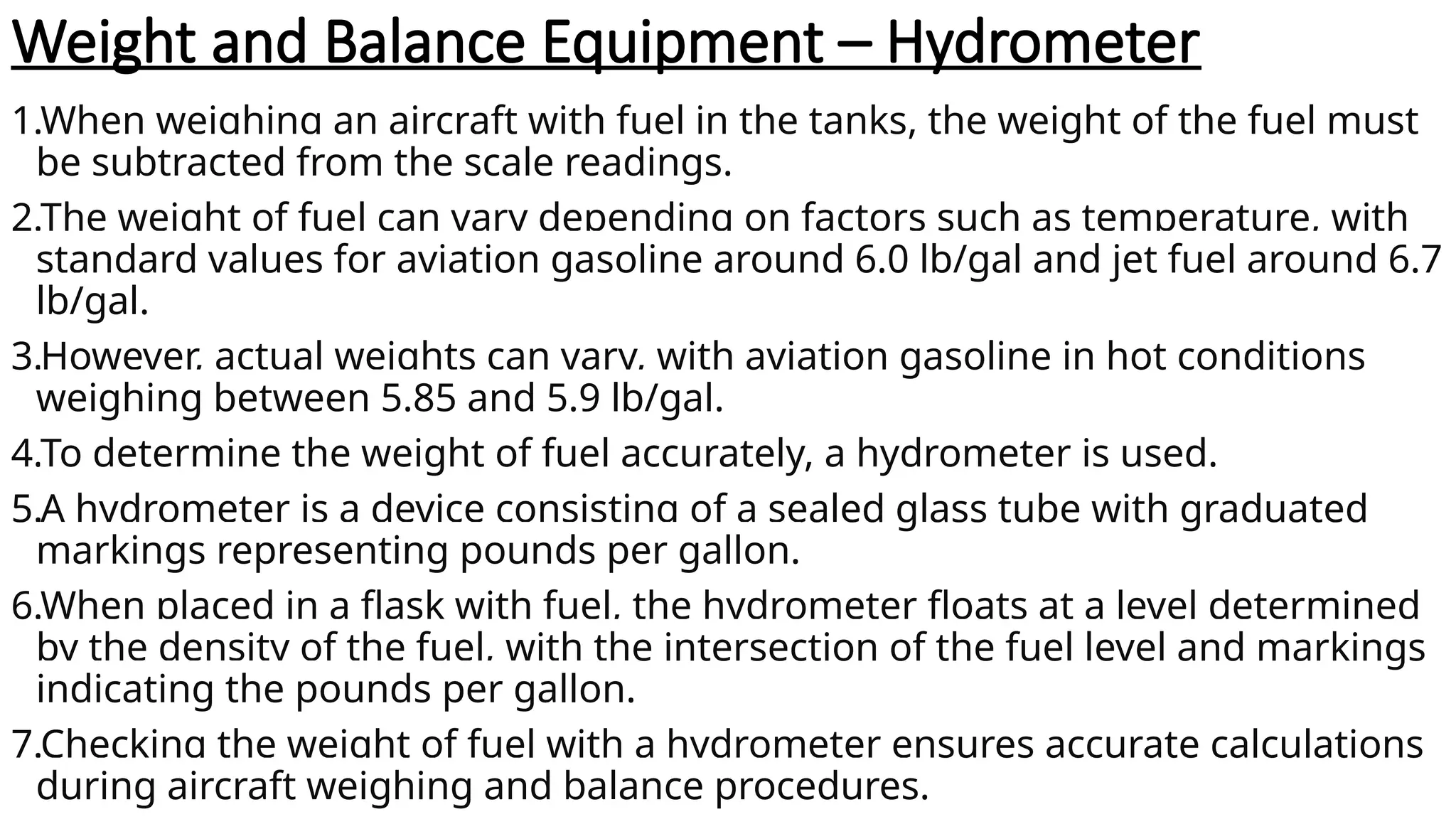 AIRCRAFT WEIGHT AND BALANCE PRESENT.pptx