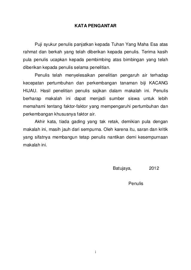 Air Dan Kacang Hijau