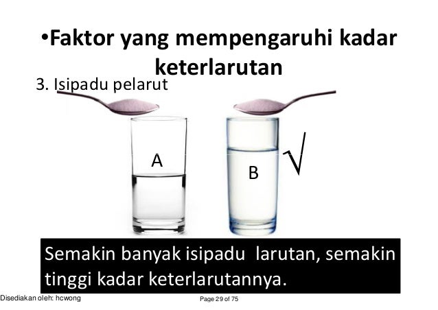Faktor Faktor Yang Mempengaruhi Kadar Keterlarutan Lessons Blendspace