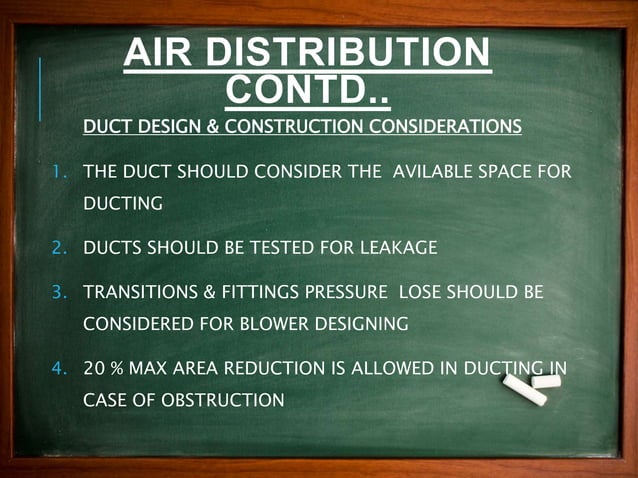 HVAC Air distribution fundamentals