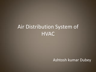 Air distribution Product | PPTX