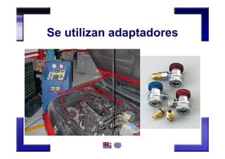 Se utilizan adaptadores
 