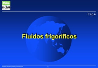 Cap 6

Fluidos frigoríficos
Fluidos frigoríficos

Propiedad de Valeo, prohibida su reproducción

33

 