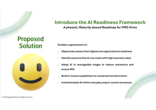 AI Readiness Framework for Project Management Consultancies (PMCs) | PDF