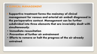 Risk of embolism from air bubble in IV line is minimal