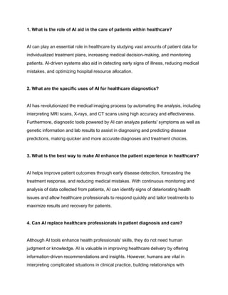 AI Revolutionizing Healthcare Patient Care and Diagnostics.pdf