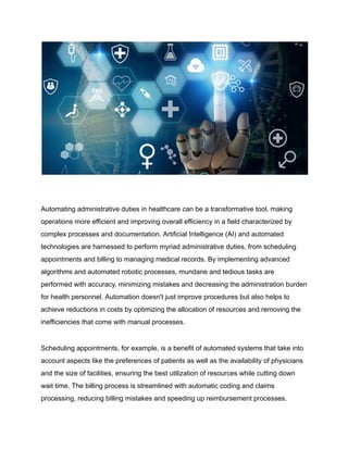 AI Revolutionizing Healthcare Patient Care and Diagnostics.pdf
