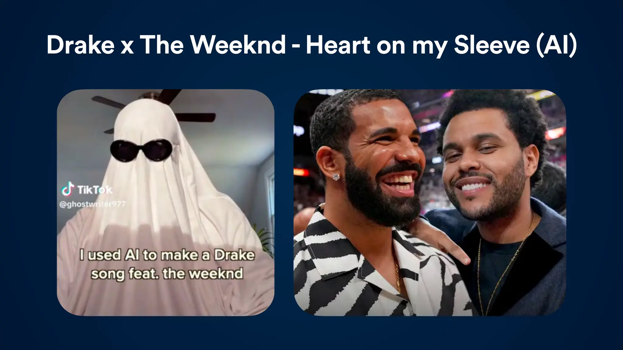 Drake x The Weeknd - Heart on my Sleeve (AI)
 