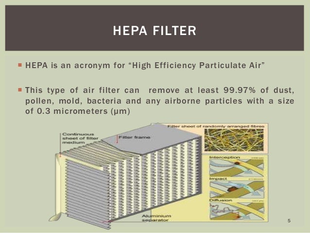hepa filter slideshare