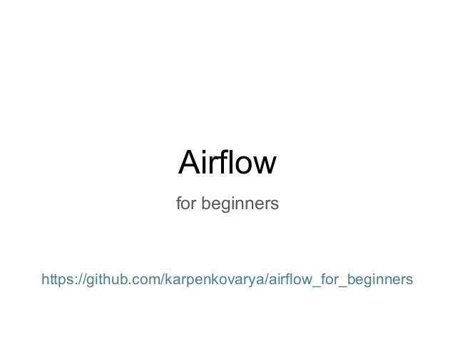 best airflow tutorial best airflow tutorial