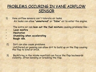 Air Flow Sensors PPT