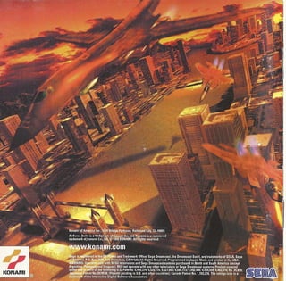 Airforce delta konami dreamcast ntsc