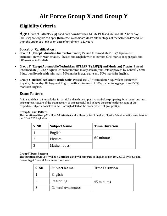 age required for air force