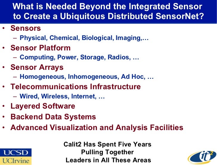 Towards a World of Ubiquitous Sensors and Actuators