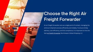 The Complete Process of Air Freight Forwarding | PDF