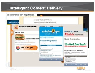 CONFIDENTIAL
© Copyright 2011. Aruba Networks, Inc.
All rights reserved25
Intelligent Content Delivery
 