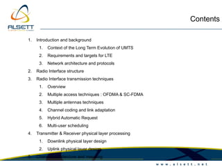 Air Interface Design Air Interface des réseaux 4eme génération LTE | PPTX