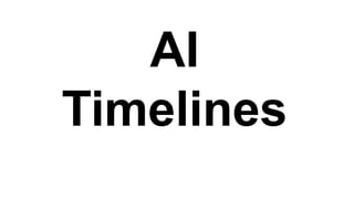 AI
Timelines
 
