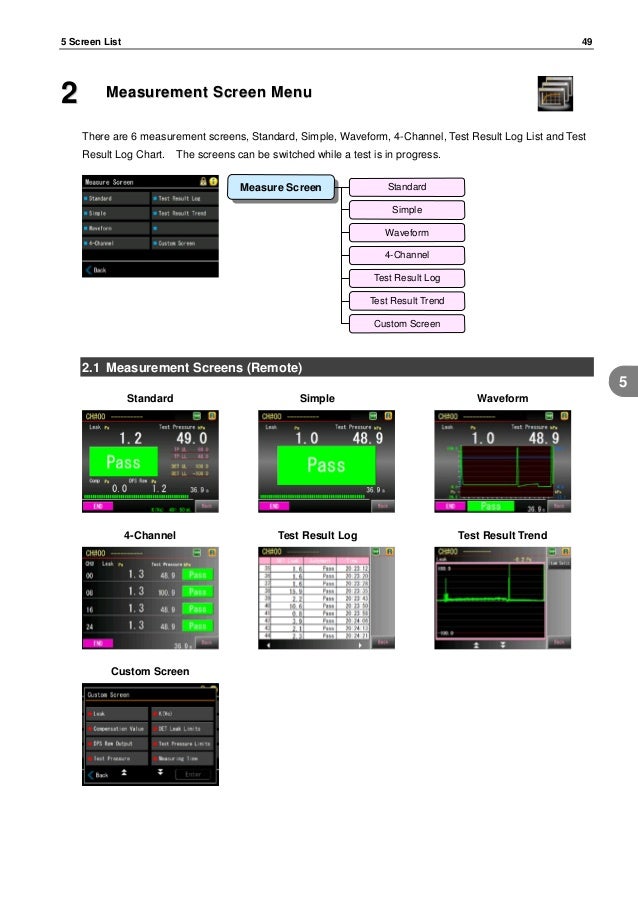 Air leak tester manual completo