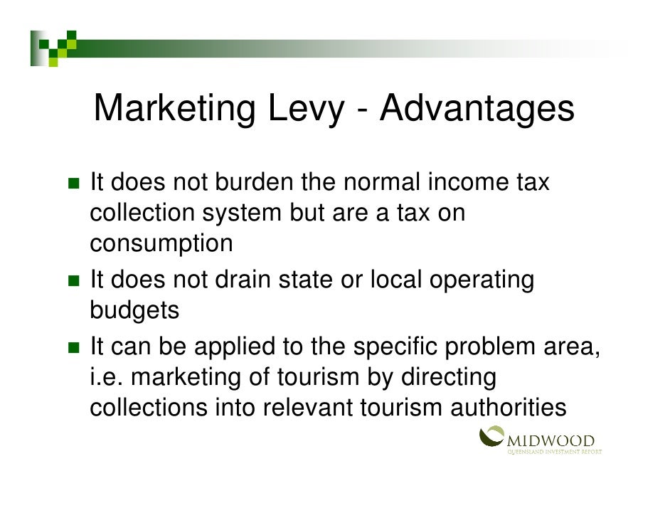 definition tourism levy