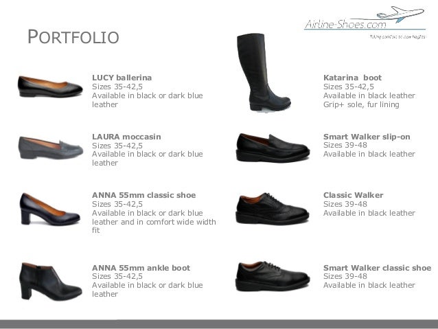 airline shoes