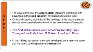 14 facts about airline catering - ohmyfacts Images... Airline catering History.ppt