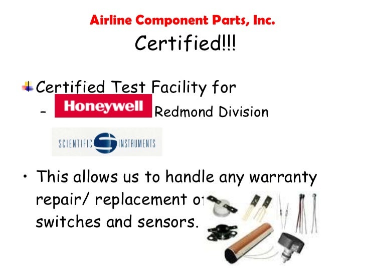 Airline component parts, inc