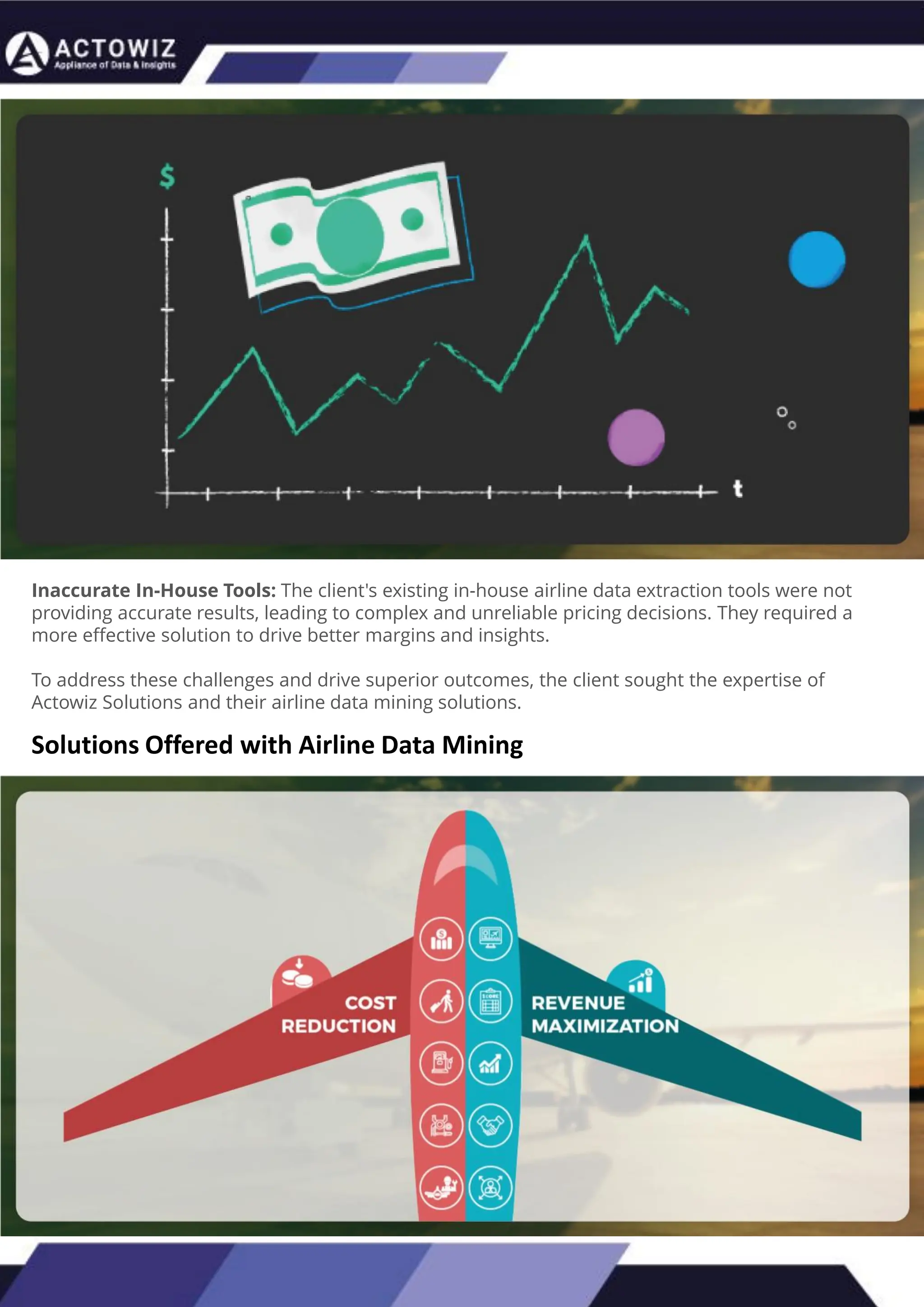 How to Effectively Use Competitor Price Trackers:
Operational Guidance and Benefits
Introduction
In the dynamic landscape of eCommerce, pricing strategy stands paramount, especially for digital storefronts.
Modern consumers are discerning, often prioritizing price comparison as a pivotal step before purchasing. The
allure of securing the best deals and most competitive prices drives this behavior. Consequently, a significant
portion of online shoppers actively engage in price monitoring across various platforms. Recognizing this trend,
online retailers must adeptly employ competitor price trackers to stay ahead.
By leveraging retail data scraping techniques, businesses can collect comprehensive retail data, offering insights
into the broader market's pricing landscape. Such price intelligence empowers retailers to craft a robust pricing
strategy, bolstering sales, enhancing profit margins, and fostering customer loyalty. Moreover, a data-driven
eCommerce pricing approach ensures competitiveness, with dynamic pricing becoming increasingly prevalent.
In essence, utilizing a competent competitor price tracker facilitates effective pricing optimization and solidifies a
retailer's position in the fiercely competitive eCommerce arena.
How to Use Zomato API to Scrape Restaurant Data – A
Detailed Guide
In the dynamic world of digital gastronomy, where culinary delights and dining experiences
are increasingly explored and celebrated online, the demand for up-to-date restaurant data
is insatiable. As food enthusiasts and businesses seek the latest insights into menus, reviews,
and more, the Zomato API emerges as a powerful tool for scraping this invaluable
information.
Introduction
Our comprehensive guide delves into the intricate art of utilizing the Zomato API to scrape
restaurant data. Whether you're a restaurateur striving to understand your competitors, a
food blogger searching for fresh content, or a data enthusiast eager to explore culinary
trends, this guide will serve as your compass in the world of data extraction.
We will navigate through the intricacies of Zomato Scraper, uncovering its capabilities to
provide you with rich, real-time restaurant data. From scraping restaurant details to
accessing customer reviews, our detailed guide ensures that you harness the full potential of
this resource.
What are Datasets? - A Comprehensive Guide
This blog will provide a comprehensive overview of datasets, including their definition, different
types of datasets, and strategies for maximizing the value of data.
What is a Dataset?
Extracting Information from TripAdvisor: A Guide to
Scraping Data from Hotels and Restaurants
Introduction
Leveraging the appropriate API makes scraping TripAdvisor on a large scale a straightforward task.
You don't need to possess advanced computer skills to achieve this. Our comprehensive, step-by-
step guide is designed to walk you through extracting data from TripAdvisor using a user-friendly
web scraping tool.
TripAdvisor stands out as a powerhouse with an extensive database comprising over 8 million
locations, 1 billion reviews, and support for 29 languages. As of 2022, when the cumulative reviews
surpassed the one billion mark, it became evident that TripAdvisor's meticulous gaze would soon
cover every restaurant, hotel, vacation rental, or attraction listing.
Amidst TripAdvisor's vast sea of information lies a treasure trove awaiting extraction, analysis, and
innovative presentation. For those in the tourism, hospitality, or travel sectors, harnessing
TripAdvisor data proves invaluable for monitoring competitors and supporting strategic business
decisions. The TripAdvisor Scraper facilitates seamless and rapid web scraping, offering the most
straightforward route to consistently obtaining data at scale. This article delves into the myriad
benefits of scraping TripAdvisor, shedding light on how this process can be initiated, including
exploring the initial steps involving API utilization. Dive into the realm of data-driven insights with
TripAdvisor scraping.
Unlocking the Potential: The Advantages of
Scraping TripAdvisor Data
Inaccurate In-House Tools: The client's existing in-house airline data extraction tools were not
providing accurate results, leading to complex and unreliable pricing decisions. They required a
more effective solution to drive better margins and insights.
To address these challenges and drive superior outcomes, the client sought the expertise of
Actowiz Solutions and their airline data mining solutions.
Solutions Offered with Airline Data Mining
 