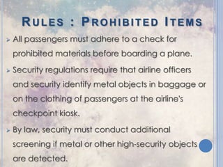 Airline Regulations PPT