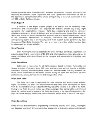 Airline operation and documentation | DOCX