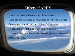 Airport ChargesIt is the basic fees that is charged by airports from airlinesThis include parking fees, landing fees , stop paging fees and aero bridge expensesNew airport charges more than established one to cover up all the cost incurred.