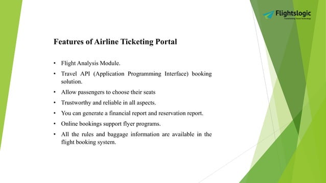Airline Ticketing Portal | PPT
