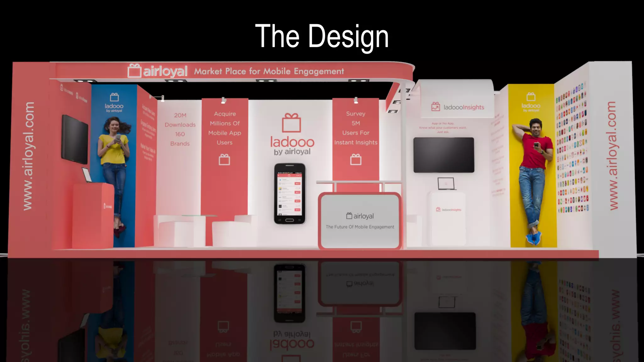 The Design - Inspiration
•  Youthful
•  Trendy
•  Informative
•  Utility
 