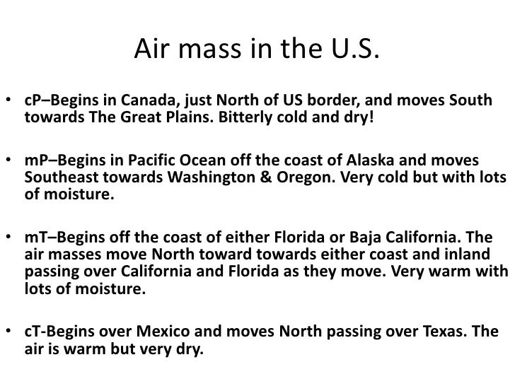 Air mass