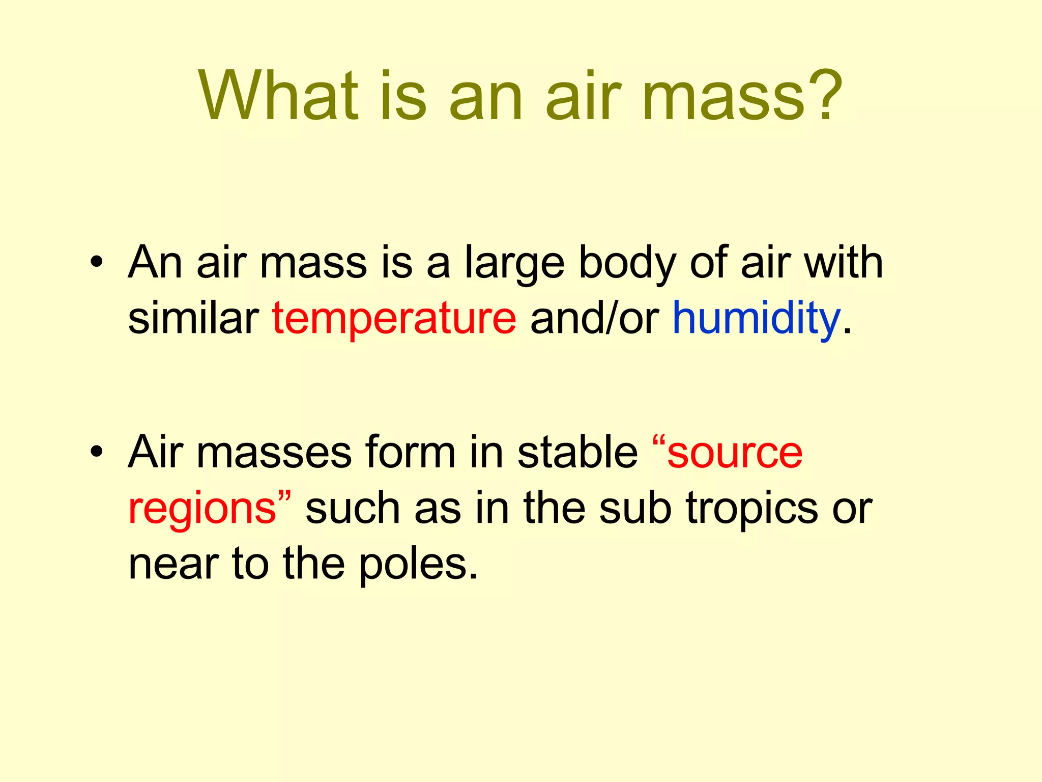 Airmass | PPT