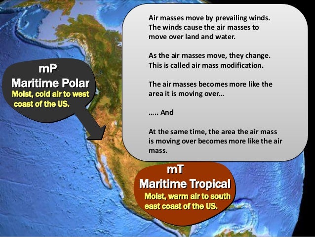 air masses and fronts how do air masses form