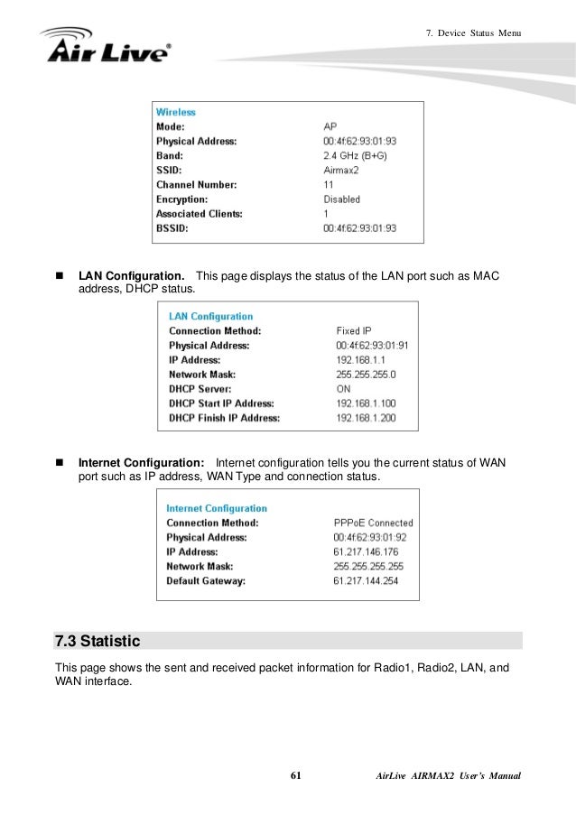 airlive airmax2 default ip address airlive airmax2 default ip address