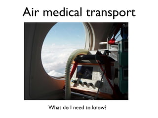 Air medical transport ,[object Object]