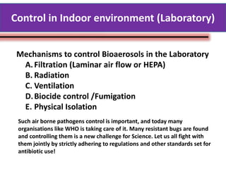Air microbiology | PPTX